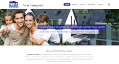 Desktop Screenshot of bema-comfortbau.de